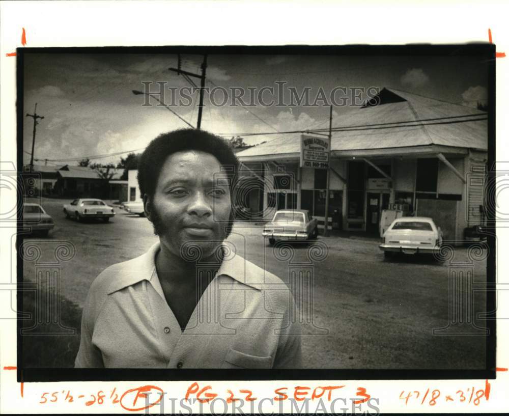 1978 Press Photo Bennie Smith, former professional baseball player, in Lutcher- Historic Images