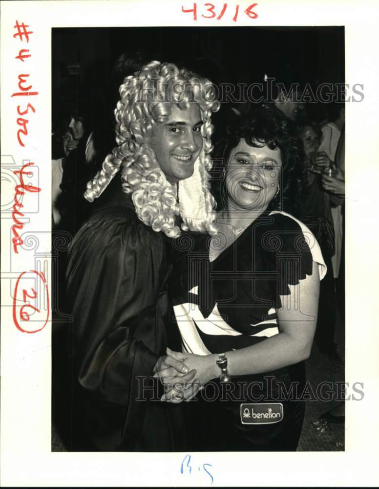 1986 Press Photo New Orleans Museum of Arts party guests - noc62247- Historic Images