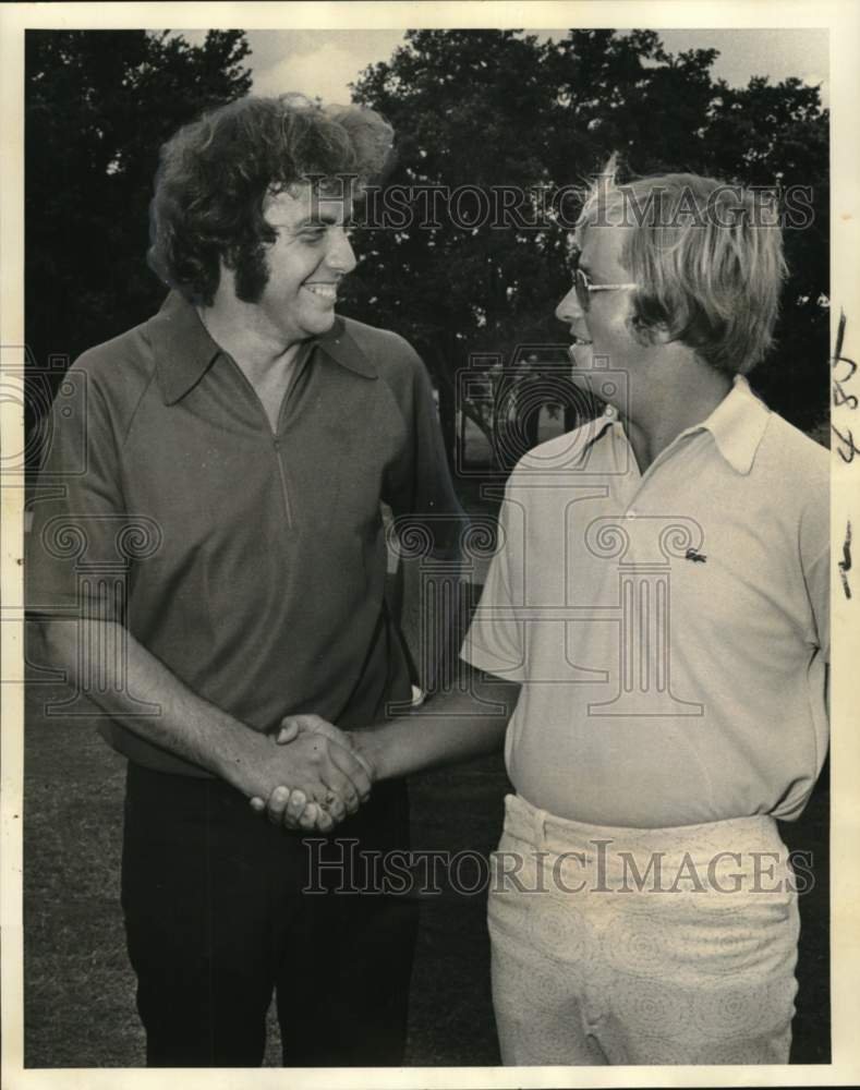 1974 Press Photo Stan Stopa &amp; Larry Griffin qualified for regional U.S. Open- Historic Images