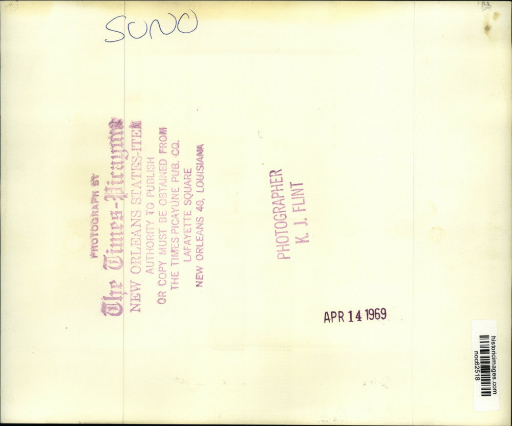 1969 Press Photo Construction site at SUNO - noc62518