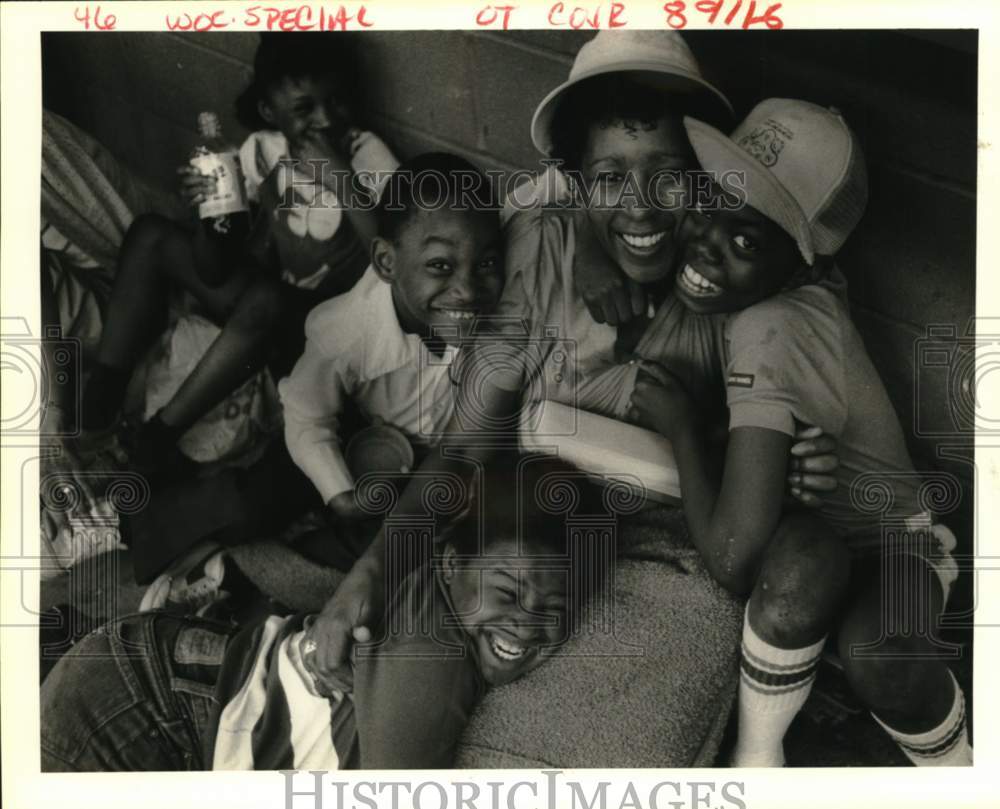 1985 Press Photo New Orleans Area Special Olympics for the handicapped- Historic Images