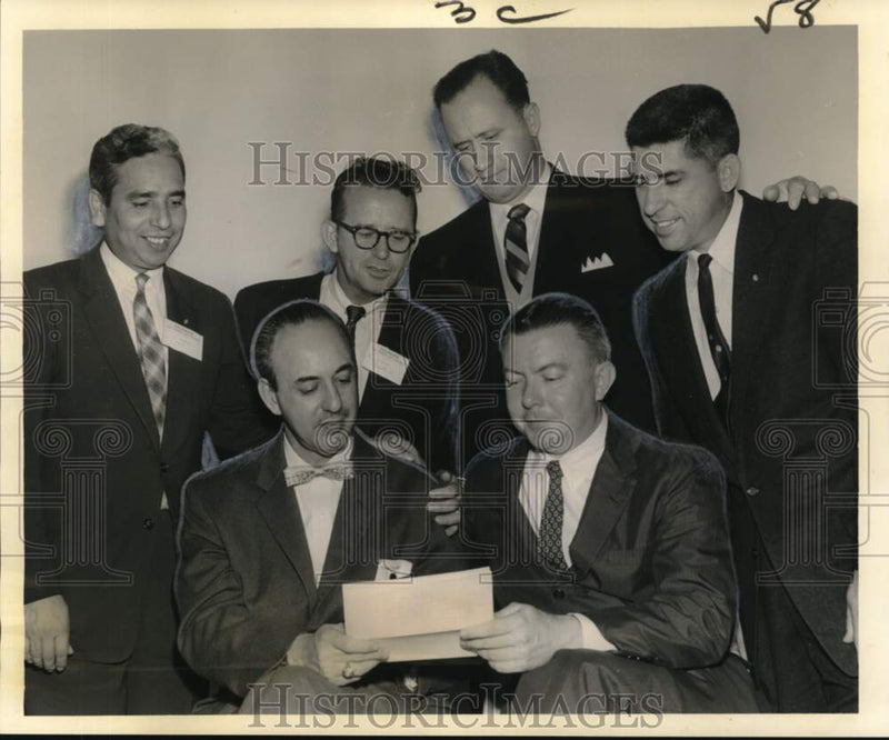 Load image into Gallery viewer, 1959 Press Photo Officers of Louisiana Association of Young Men's Business Clubs
