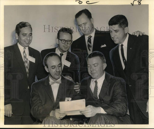 1959 Press Photo Officers of Louisiana Association of Young Men's Business Clubs