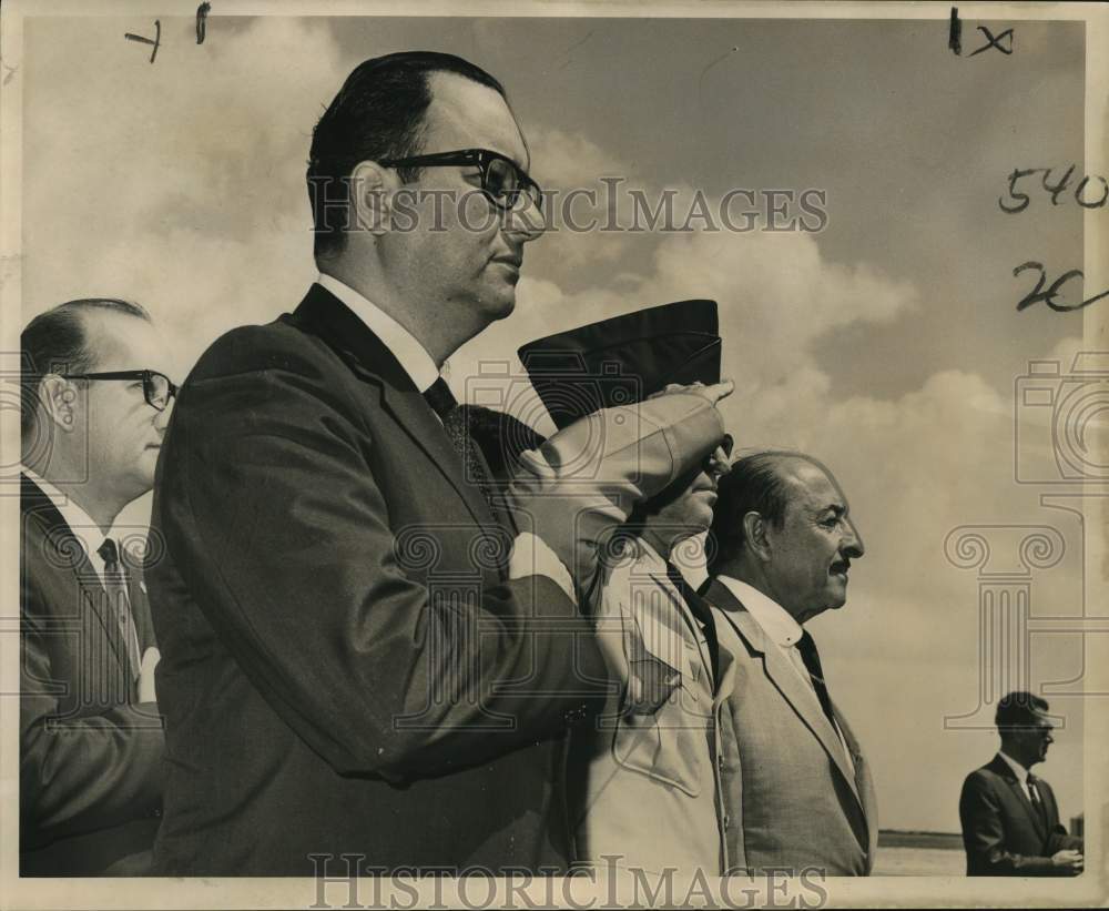 1967 Press Photo Nicaragua's President-elect Anastasio Somoza in New Orleans
