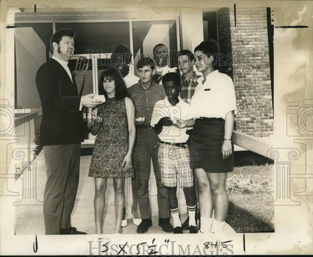 1970 Press Photo Top Winners at the Louisiana Special Olympics competition- Historic Images