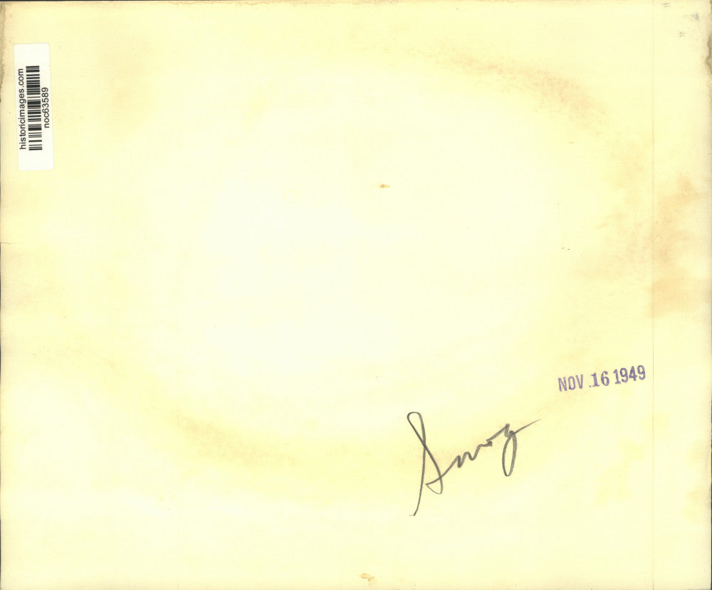 1949 Press Photo Smoke billowing from a brush fire, New Orleans area Smog