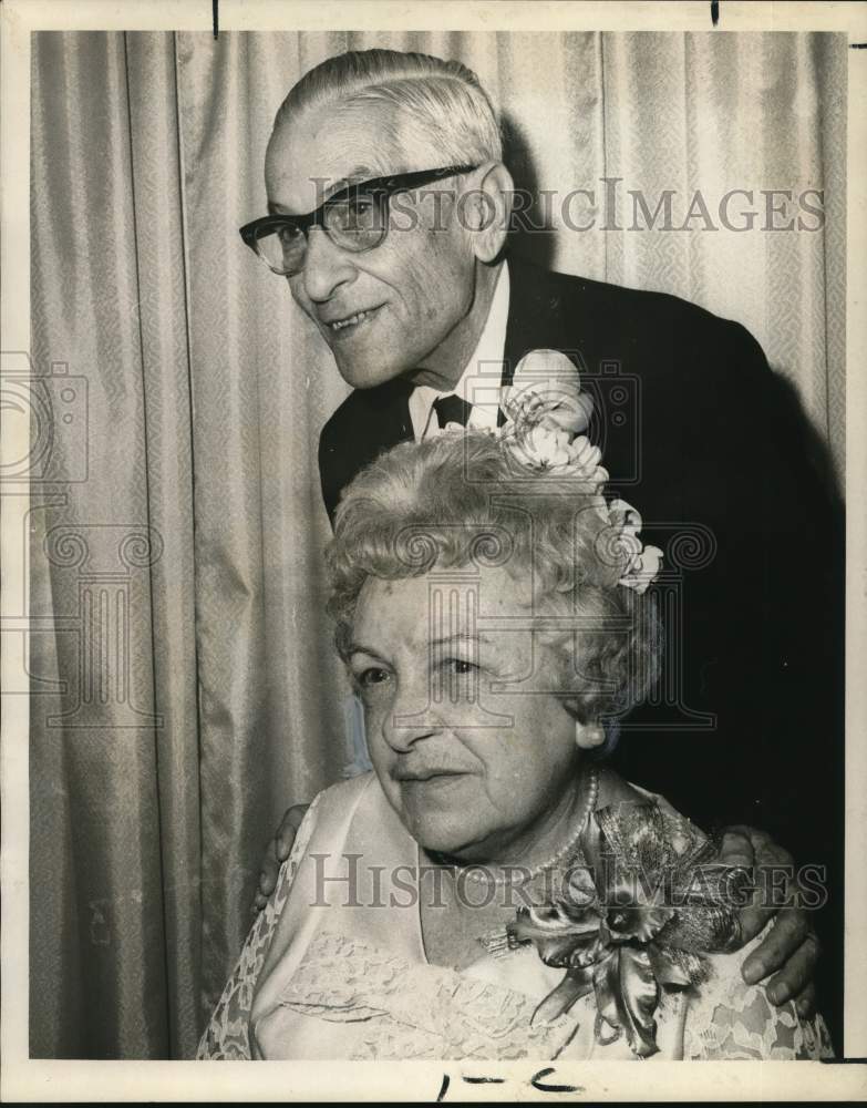 1970 Press Photo Mr. and Mrs. Anthony Soldano are celebrating 50th anniversary.