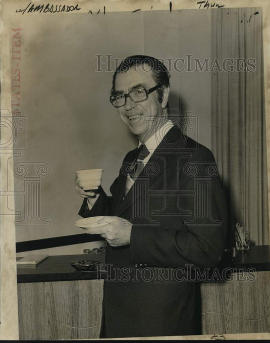 1978 Press Photo Donald B. Sole, South Africa's ambassador to the United States.- Historic Images
