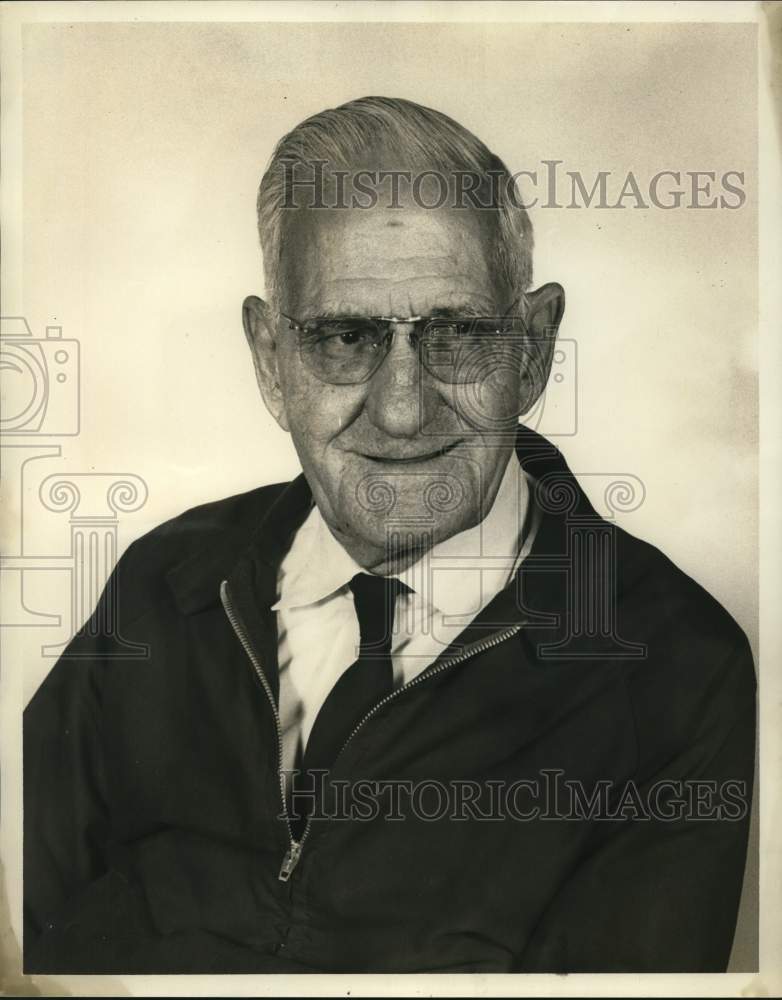 1972 Press Photo John M. Smith, Cab Driver - noc64688