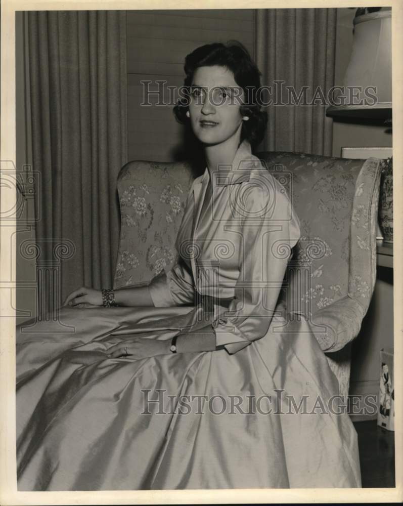 1960 Press Photo Miss Alice Eliz Lafeyre now Mrs. Edmund R. Vales - noc64844