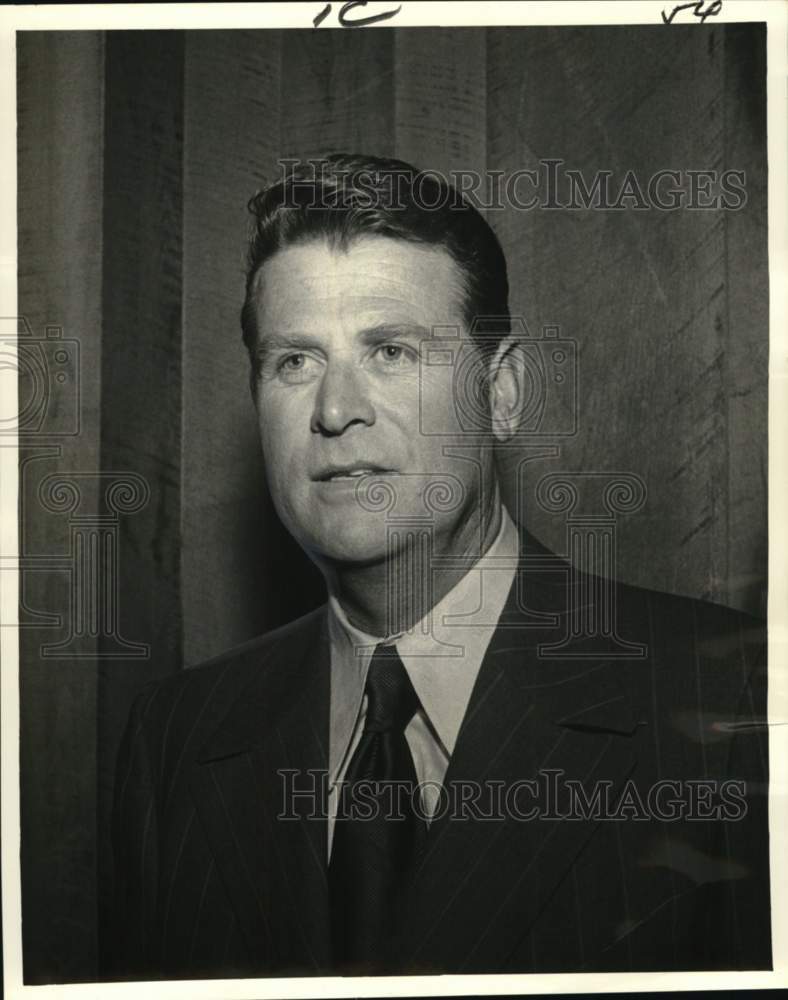 1971 Press Photo Robert Vetter, President of the St. Bernard-Arabi Kiwanis Club