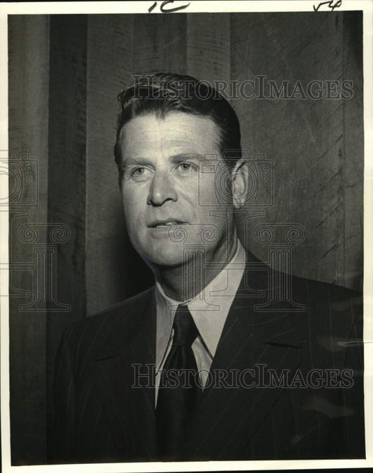 1971 Press Photo Robert Vetter, President of the St. Bernard-Arabi Kiwanis Club