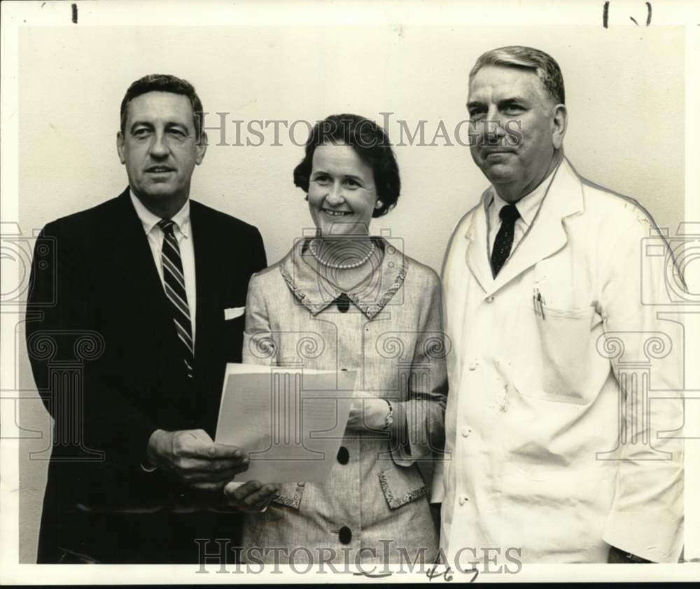 1966 Press Photo New Orleans Chapter of the National Hemophilia Foundation