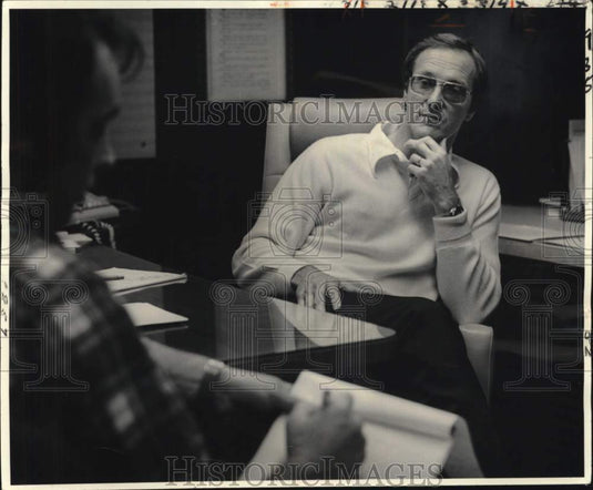 1980 Press Photo Jerry Stovall in becoming head at LSU - noc66917- Historic Images