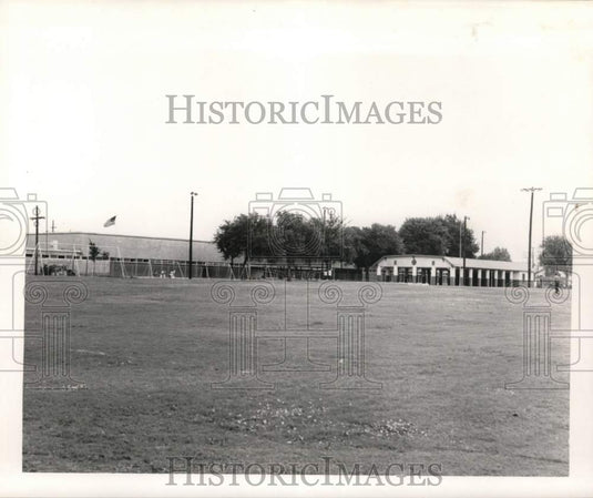 1956 Press Photo New Orleans Slums at St. Monica - noc67075