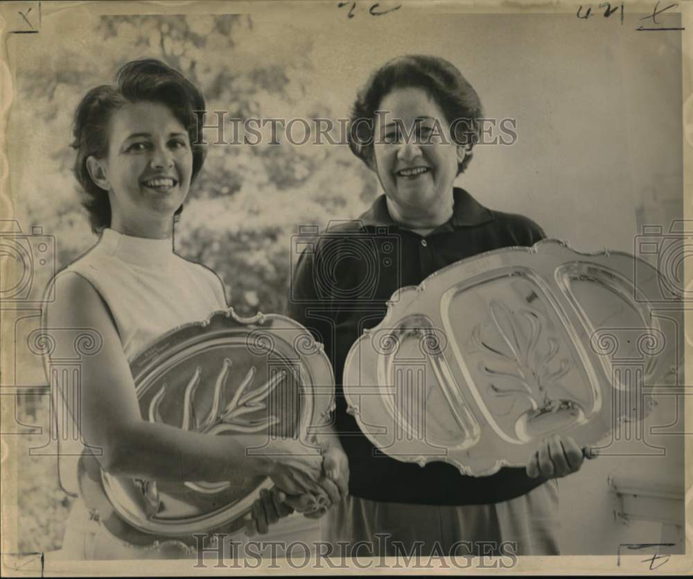 1964 Press Photo Golf players at Bayou Shores Women&#39;s Club golf championship- Historic Images