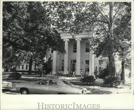1972 Press Photo Historical buildings along South Carrollton - noc70273