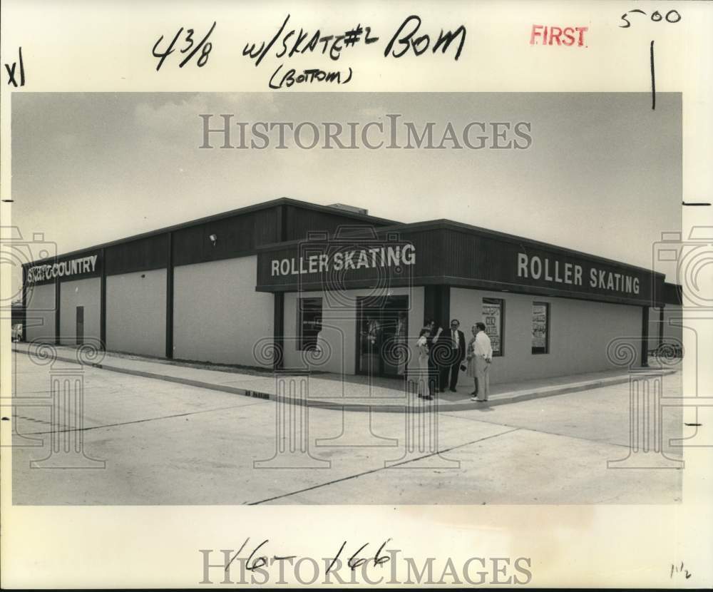 1977 Press Photo Skate Country in East Jefferson, New Orleans - noc70706- Historic Images