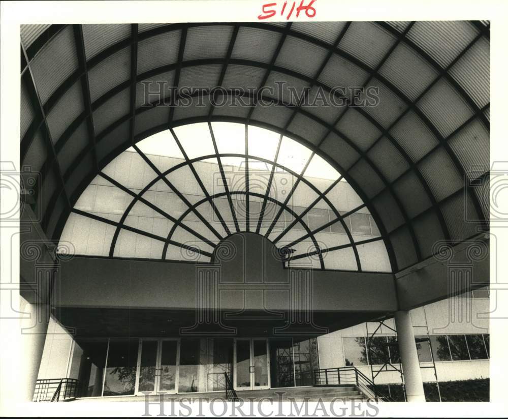 1966 Press Photo U.S. Army Corps of Engineers complex entrance in New Orleans