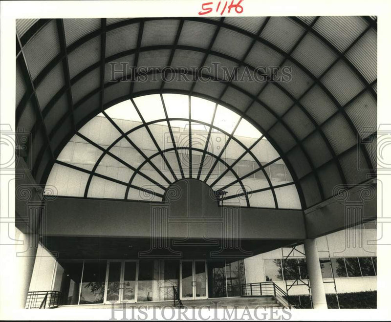 Load image into Gallery viewer, 1966 Press Photo U.S. Army Corps of Engineers complex entrance in New Orleans
