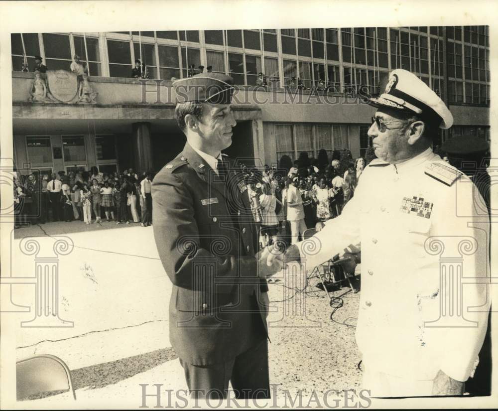 1973 Press Photo Celebrating United States Day in New Orleans - noc76061