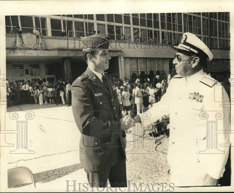 Load image into Gallery viewer, 1973 Press Photo Celebrating United States Day in New Orleans - noc76061

