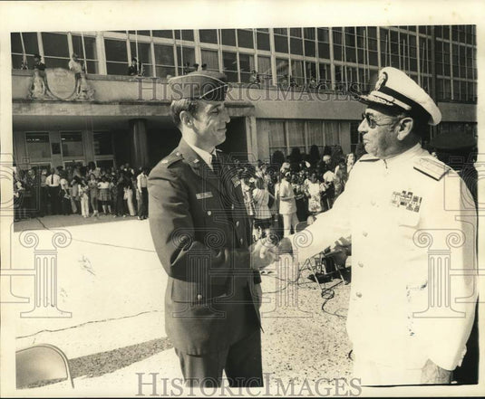 1973 Press Photo Celebrating United States Day in New Orleans - noc76061