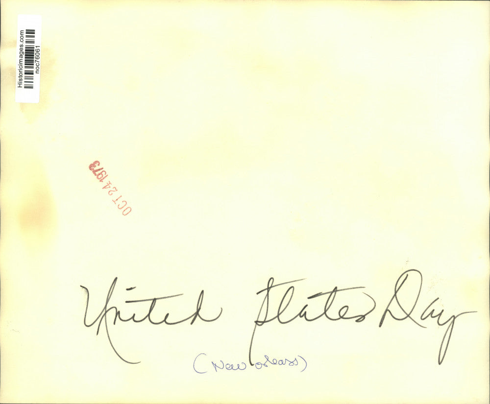 1973 Press Photo Celebrating United States Day in New Orleans - noc76061