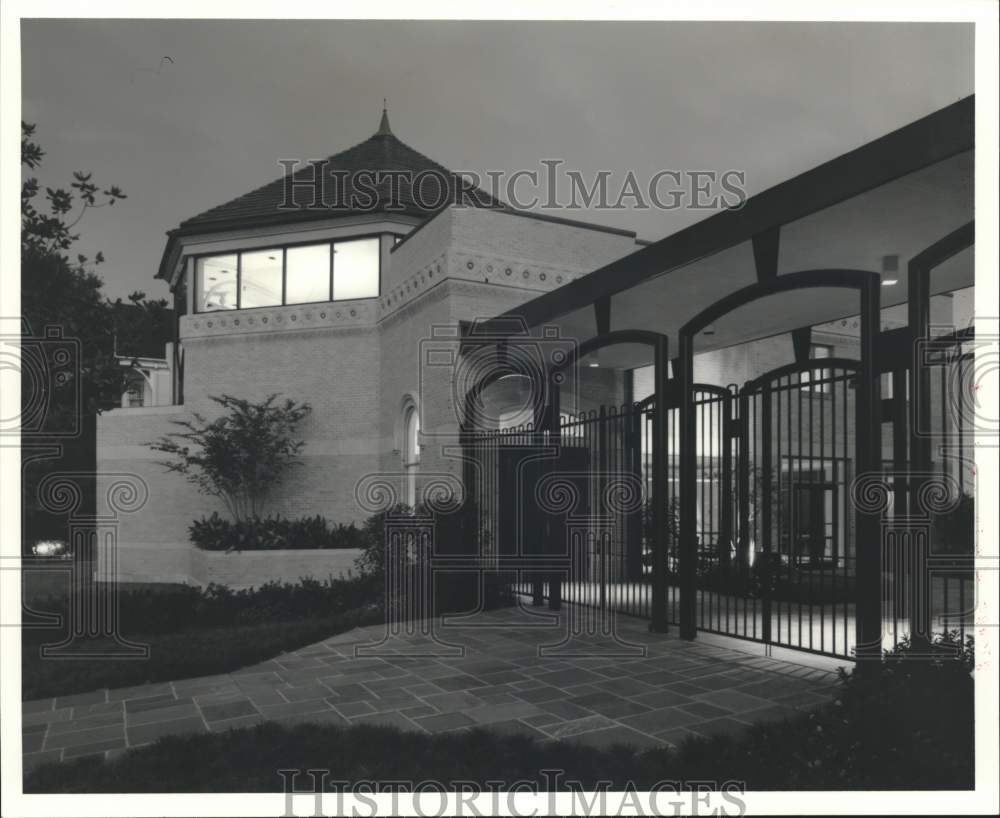 1989 Press Photo Touro Synagogue, chapel addition by Lyors &amp; Hudson Architects