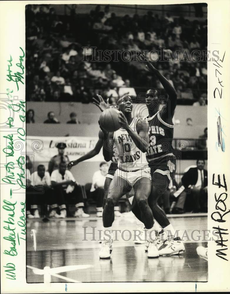 1989 Press Photo University of New Orleans Basketball - noc87000- Historic Images