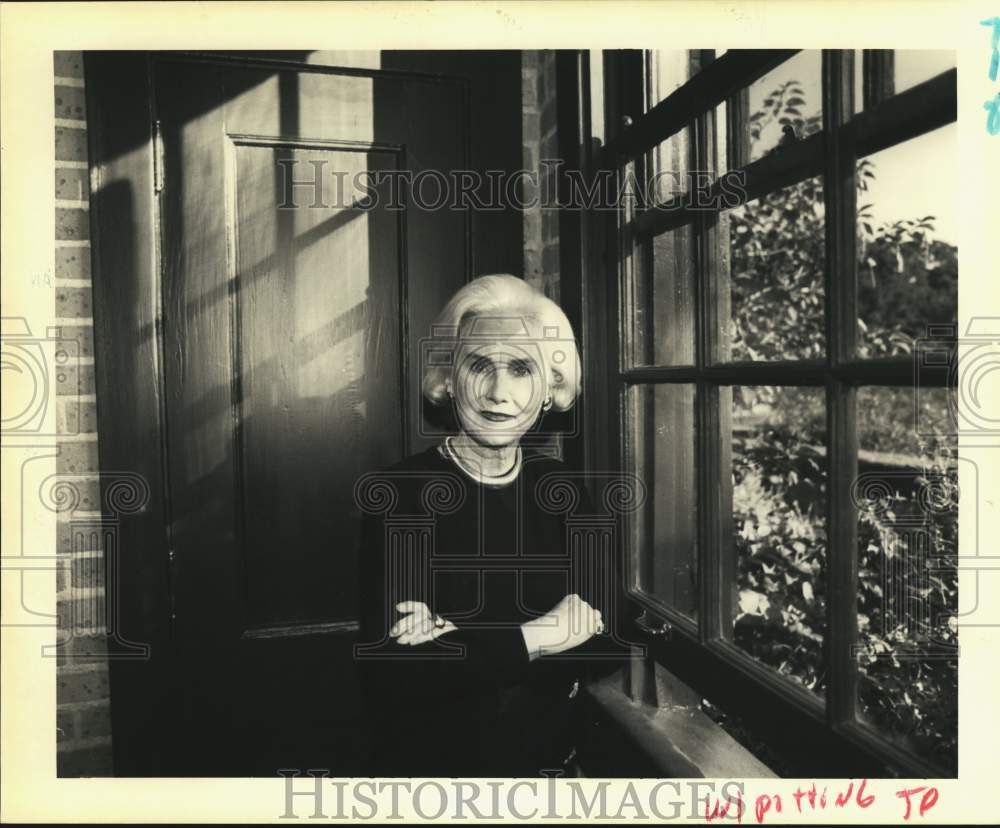 1992 Press Photo Gen Trimble, Chairman New Orleans Botanical Gardens Advisory- Historic Images