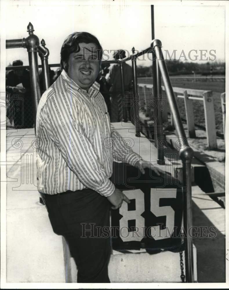 1972 Press Photo Joey Dorignac, trainer of Dorignac Stable of thoroughbreds- Historic Images