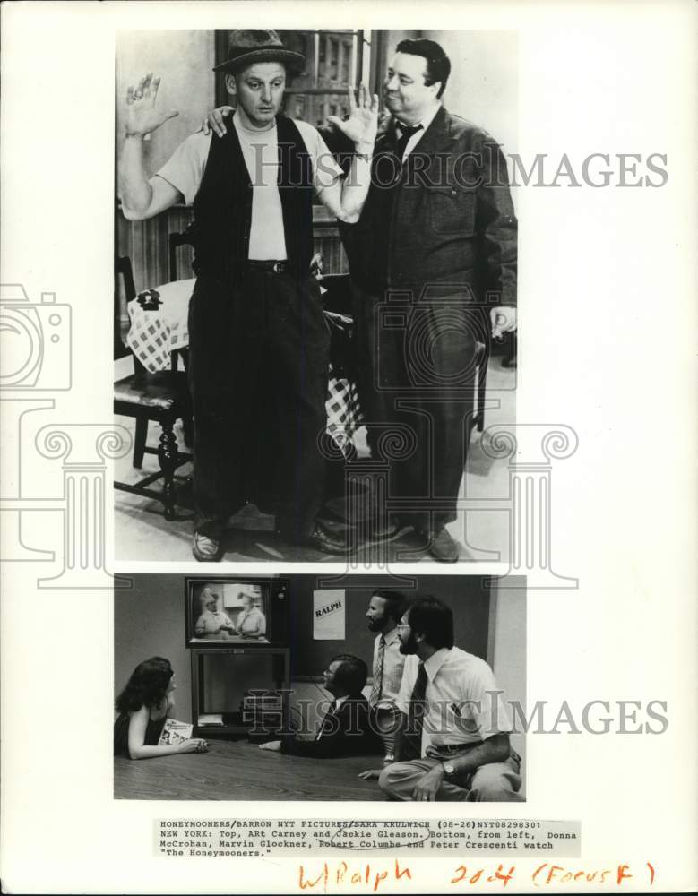 1986 Press Photo Stars in scenes from &quot;The Honeymooners&quot; - noc91285- Historic Images