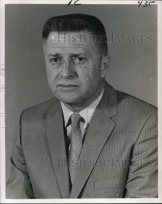 1970 Press Photo Charles Thomas, member of "N Club" Athletic Hall of Fame- Historic Images
