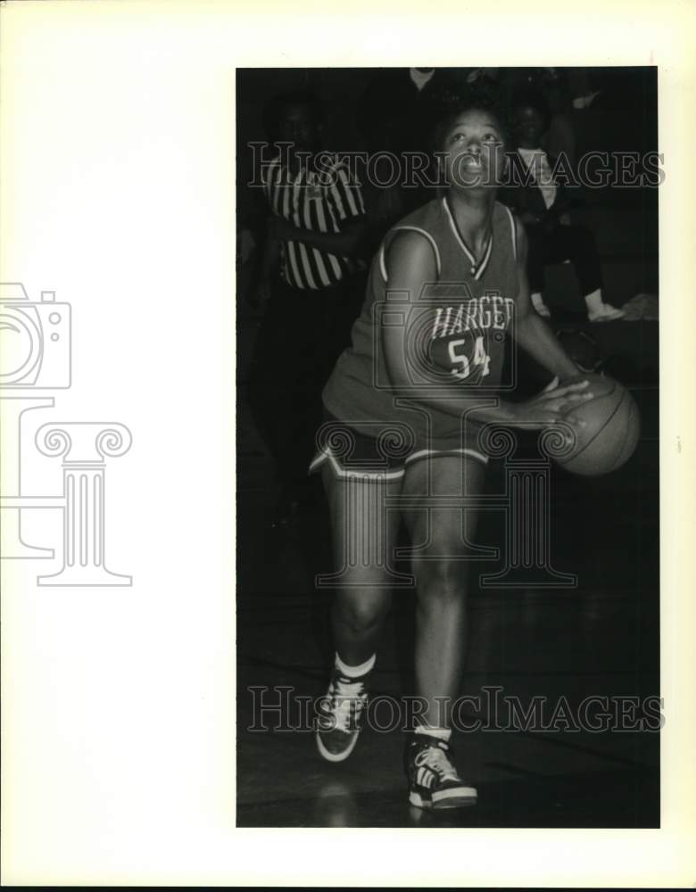 1990 Press Photo Basketball player LaShawn Henry of O. Perry Walker High School- Historic Images