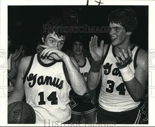 1981 Press Photo Basketball player Bobby Thompson of Ganus High School- Historic Images