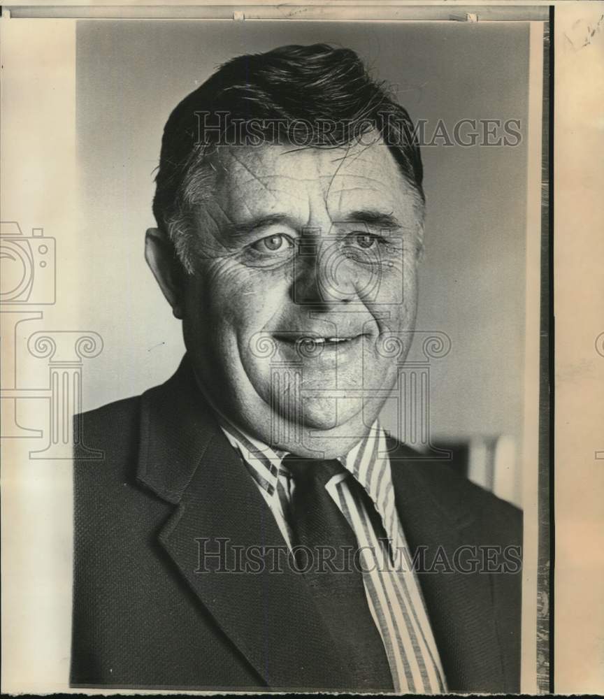 1973 Press Photo Joe Sullivan, operations director of the St. Louis Cardinals- Historic Images