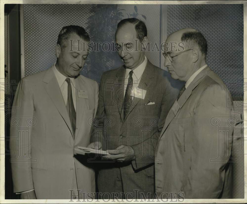 1961 Press Photo Panelists at the opening session of Plastic Surgery Convention
