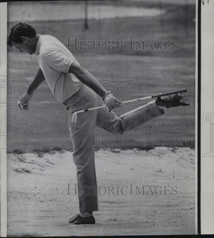 1968 Press Photo Golf player Doug Sanders at the Greater New Orleans Open- Historic Images