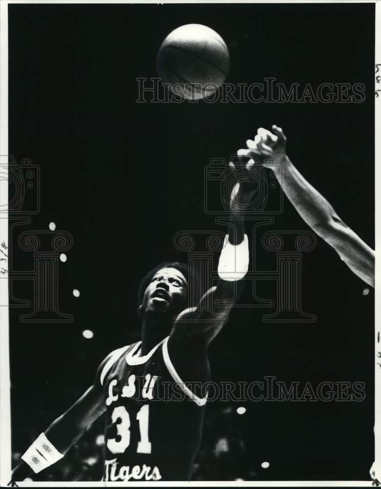 1970 Press Photo De Wayne Scales, LSU Tigers basketball player- Historic Images