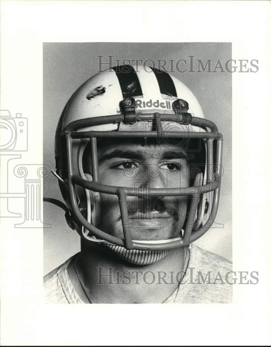 1979 Press Photo Football player Frank Tornabene of East Jefferson- Historic Images