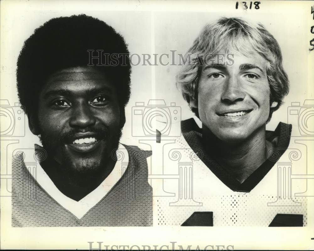 1979 Press Photo Football players Wesley Walker, Richard Todd to play in Texas- Historic Images