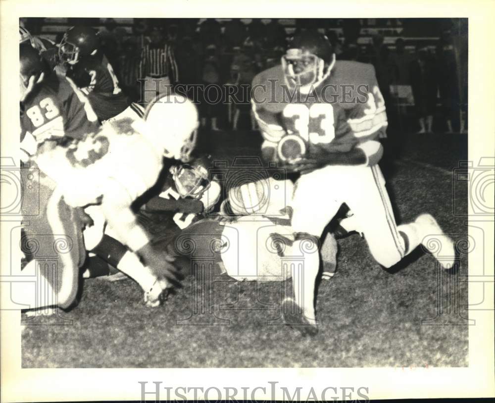 1982 Press Photo Raymond Tate, football player- Historic Images