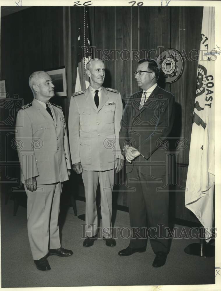 1966 Press Photo Eighth Coast Guard District&#39;s Civilian Advisory Panel at Event- Historic Images