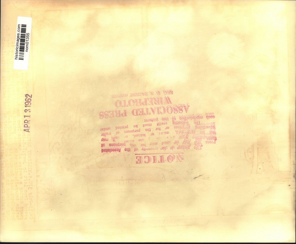 1962 Press Photo Retiring General Bruce Clarke visits President Luebke in Bonn