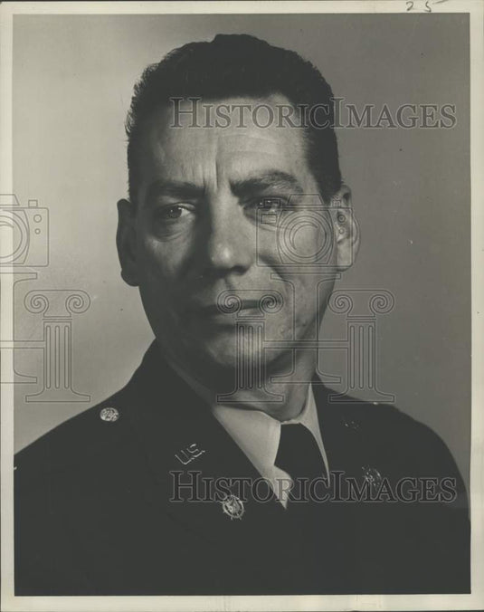 1957 Press Photo Lieutenant Colonel John M. Deering Official portrait- Historic Images