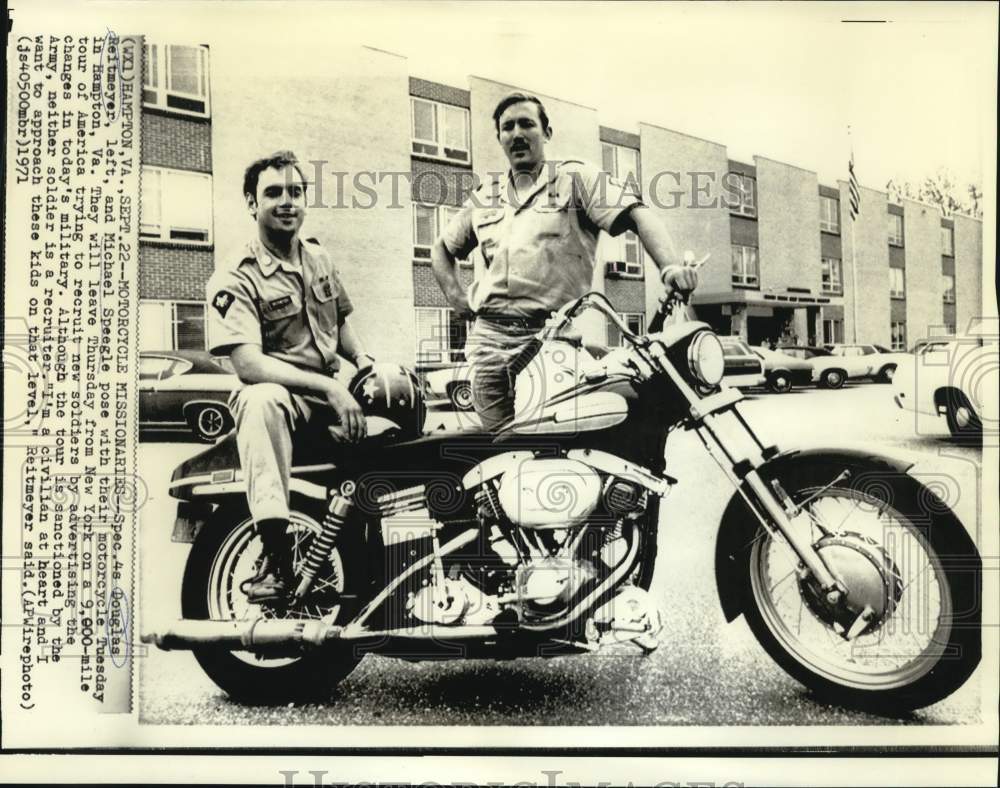 1971 Press Photo Virginia-Specialist 4s Douglas Reitmeyer &amp; Michael Speegle- Historic Images