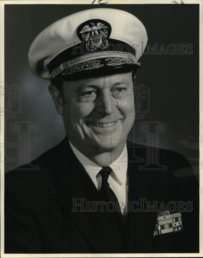 1970 Press Photo Rear Admiral Means Johnston, Jr., Naval Inspector General- Historic Images