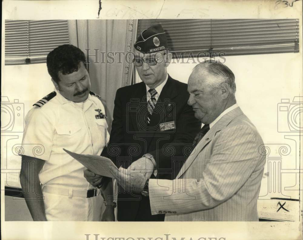 1978 Press Photo American Legion New Orleans Convention Planners - nom09305- Historic Images