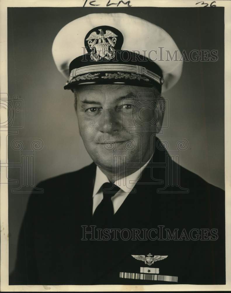 1962 Press Photo New 8th Naval District Commandant Captain Henry C. Spicer- Historic Images